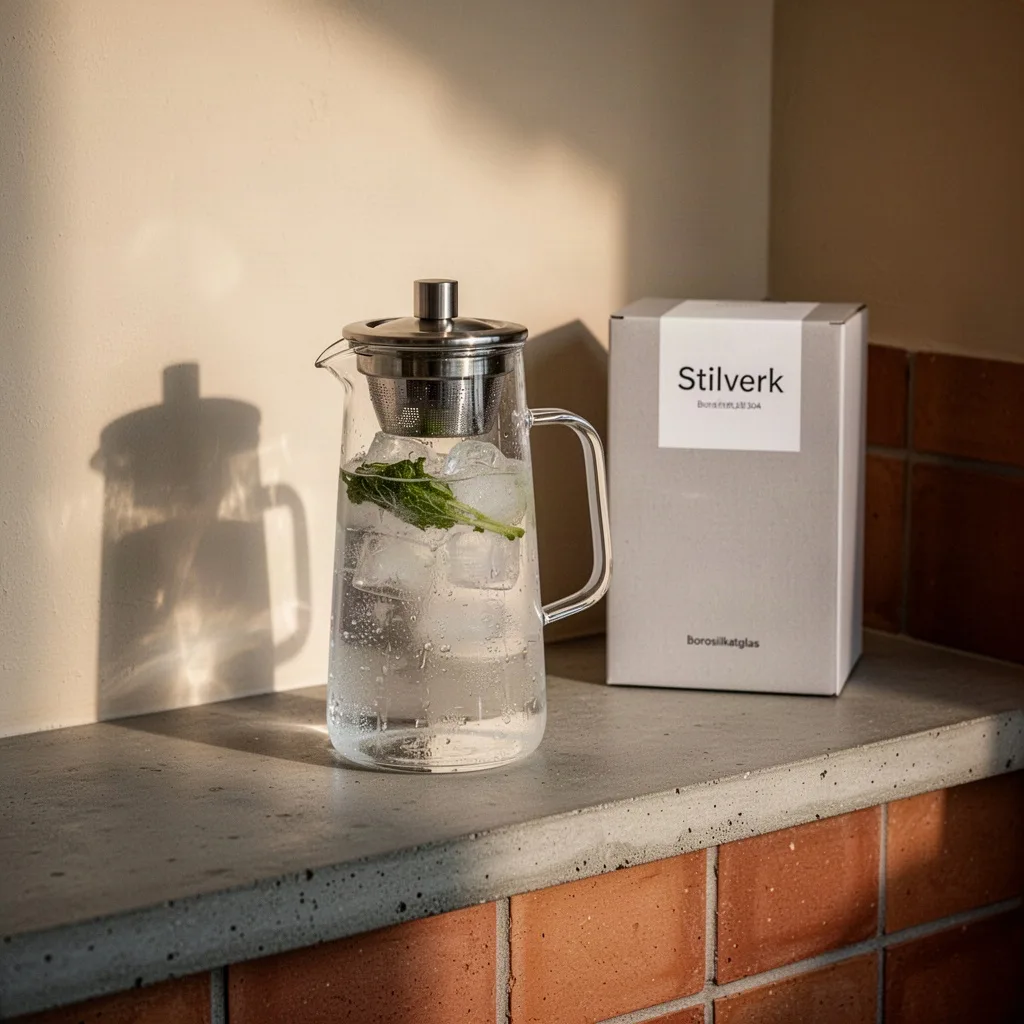 Stilverk Tillbringare i Borosilikatglas
